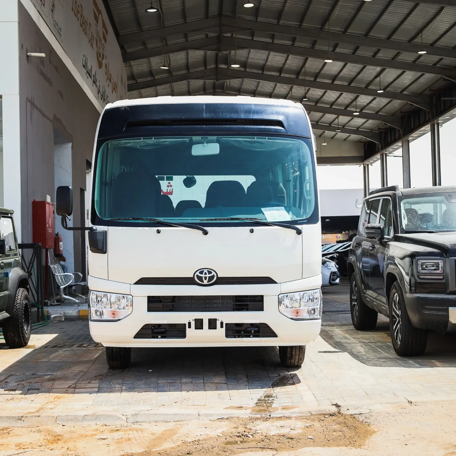 تويوتا باص كوستر قير عادي 6 سلندر خليجي 2026